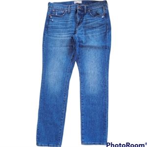 MADEWELL MEDIUM WASH DENIM The Slim Boy Jean 30